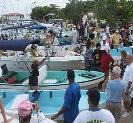 Lobsterfest Fishing Tournament a few minutes walk from Sunsets cabanas in Placencia belize